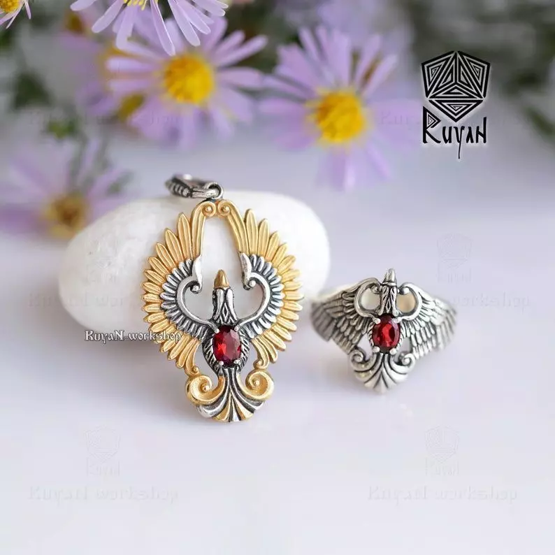 Pheonix Ring 3D print model_0