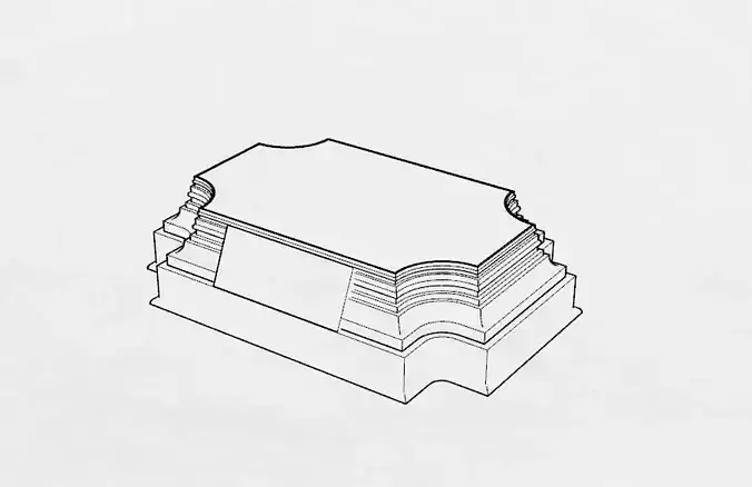 Simple Display Base Plinth Free 3D print model