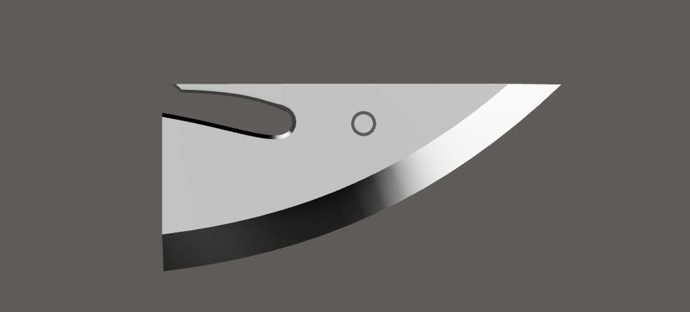 Destiny - Hunter knife 3D print model_4