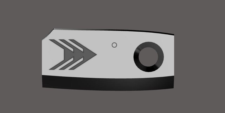 Destiny - Hunter knife 3D print model_3