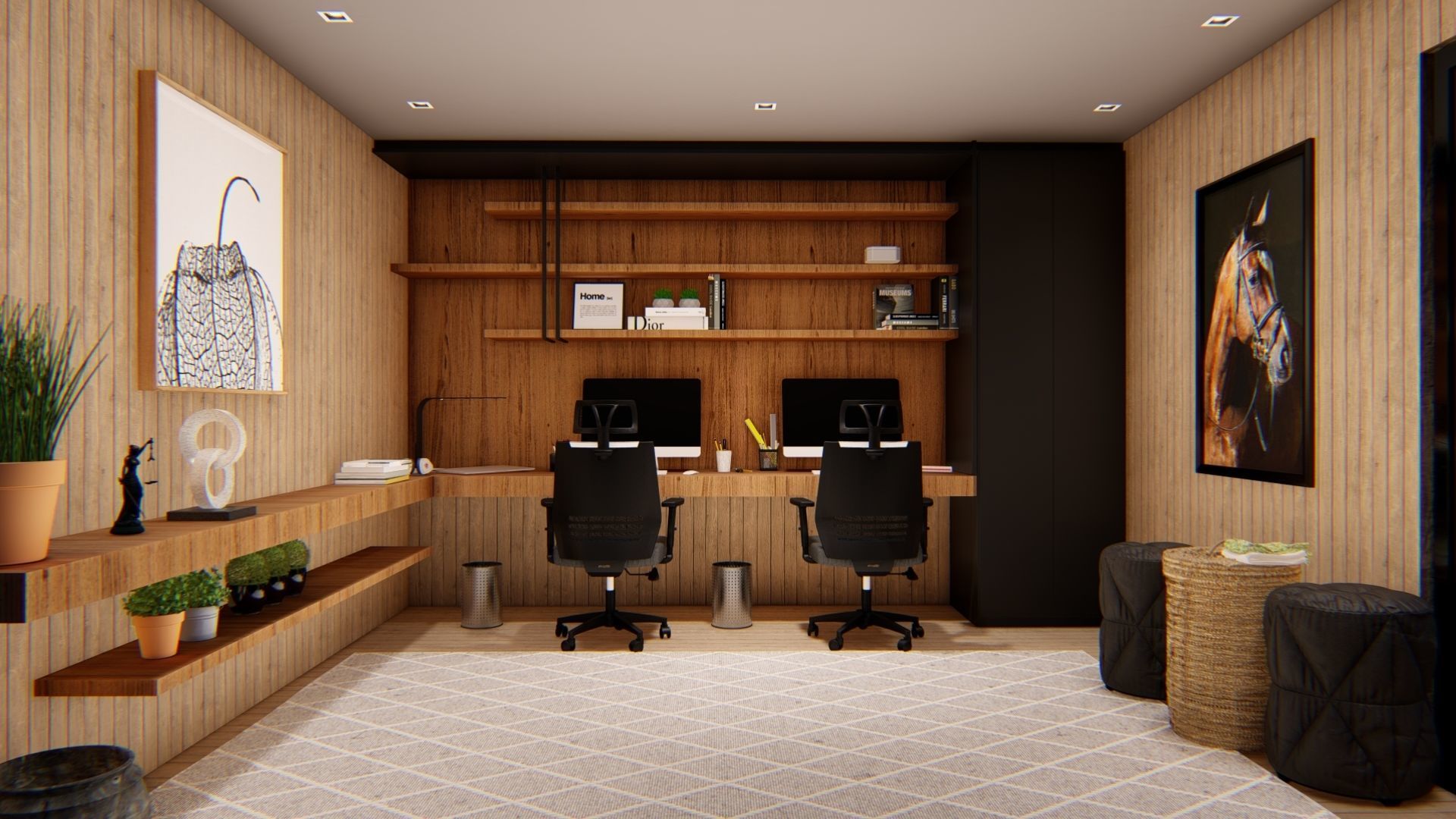 GARDEN ROOM - GARDEN OFFICE - Sketchup Lumion Free 3D model_2