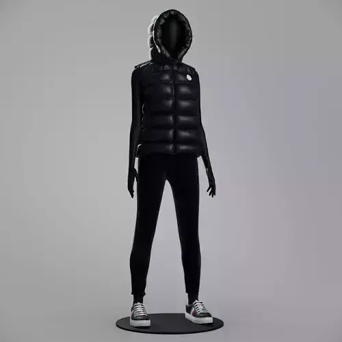 Montreuil Set woman wearing puffer vest