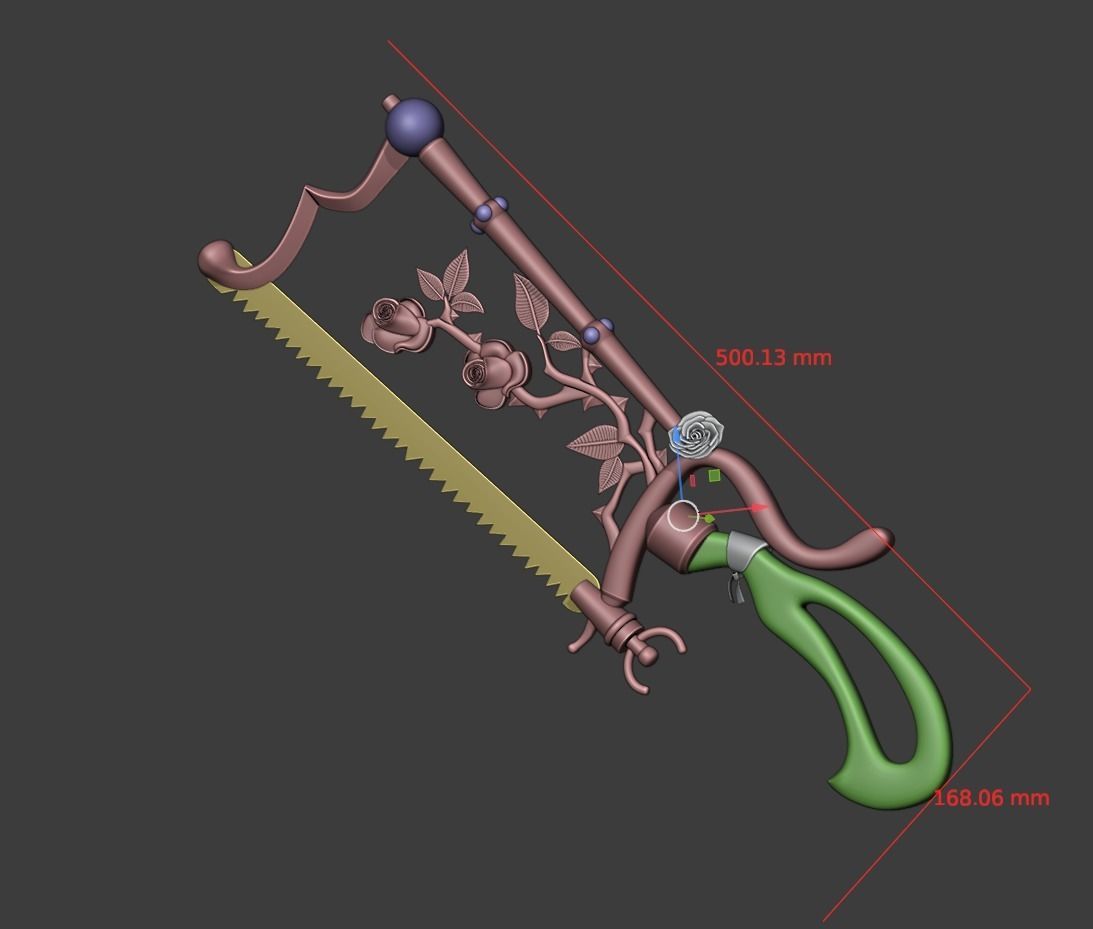 Rose Decay of Nurse from Dead by Daylight 3D print model_4