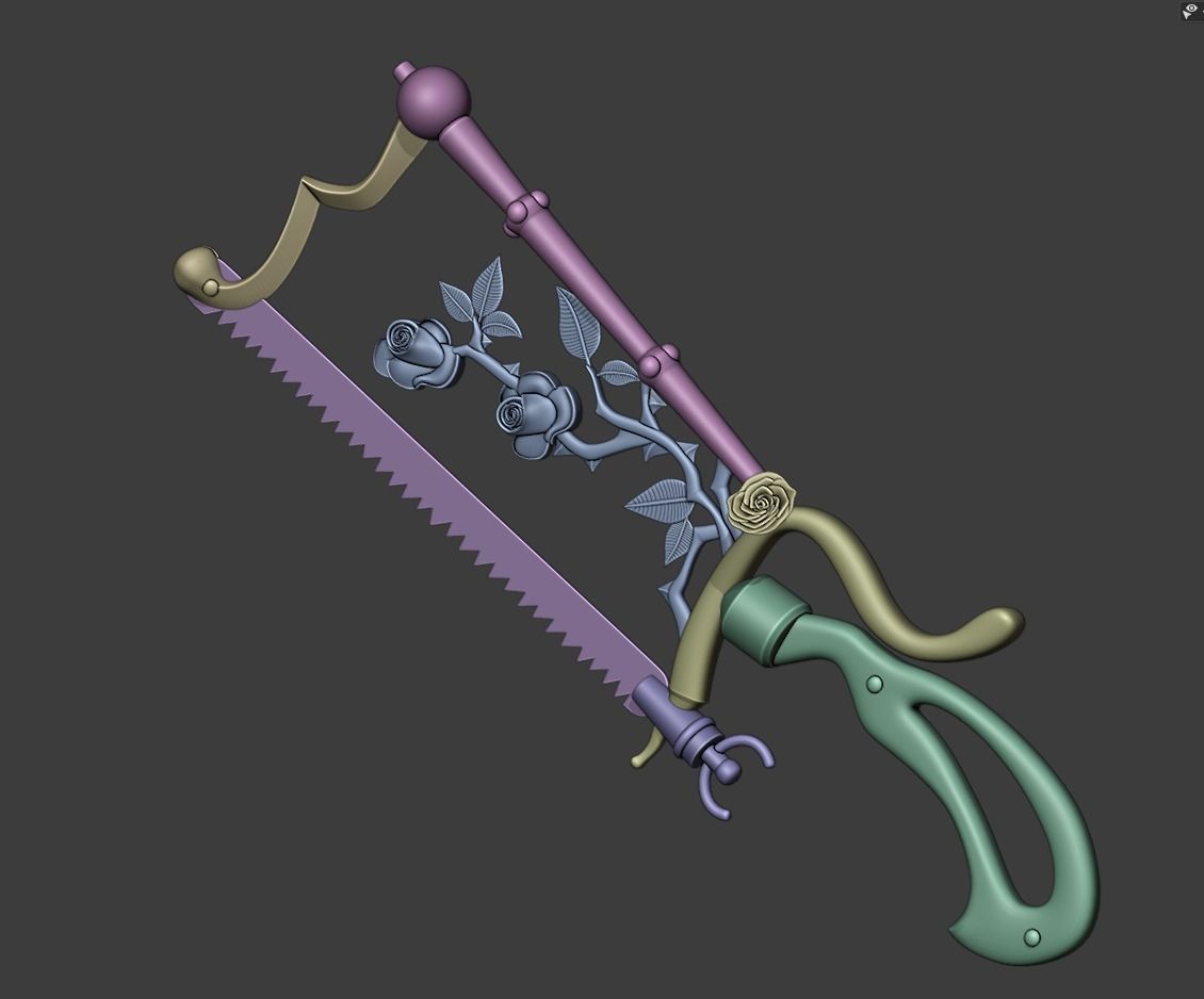 Rose Decay of Nurse from Dead by Daylight 3D print model_5