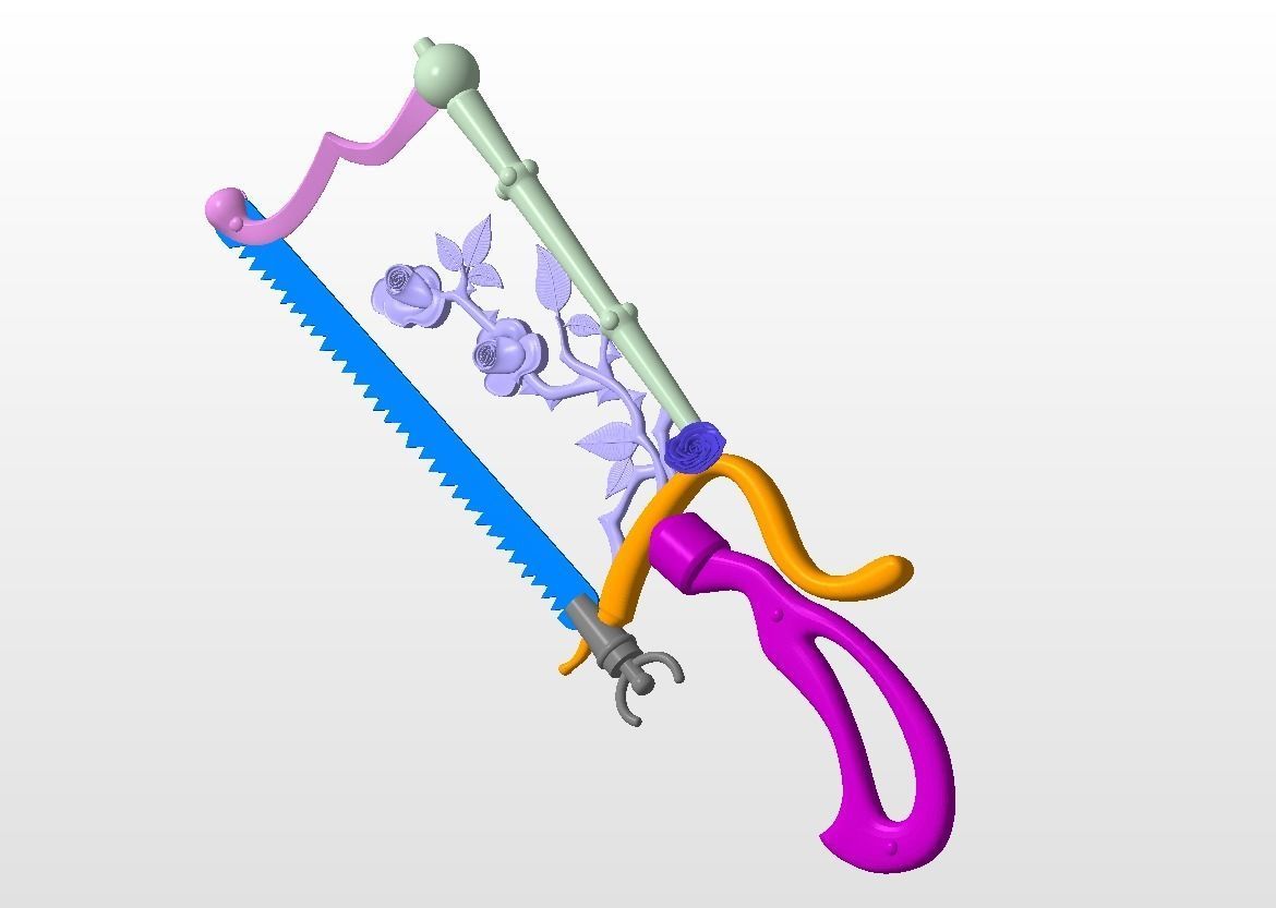 Rose Decay of Nurse from Dead by Daylight 3D print model_8