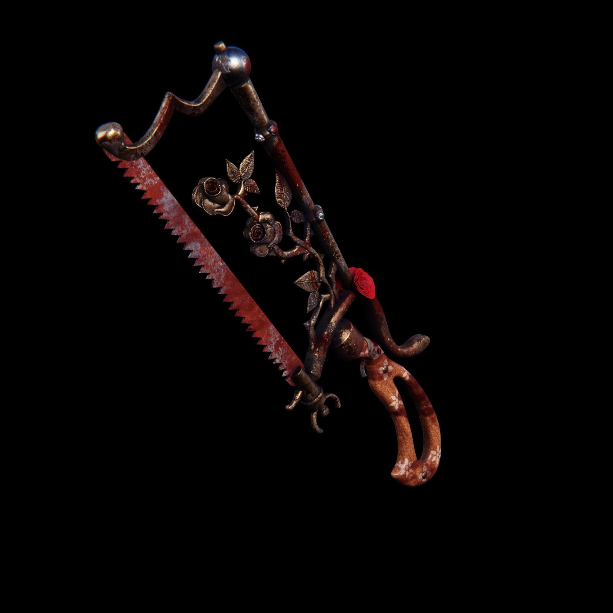 Rose Decay of Nurse from Dead by Daylight 3D print model_0