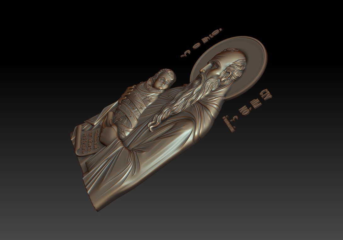 Saint Stilianos 3D model_9