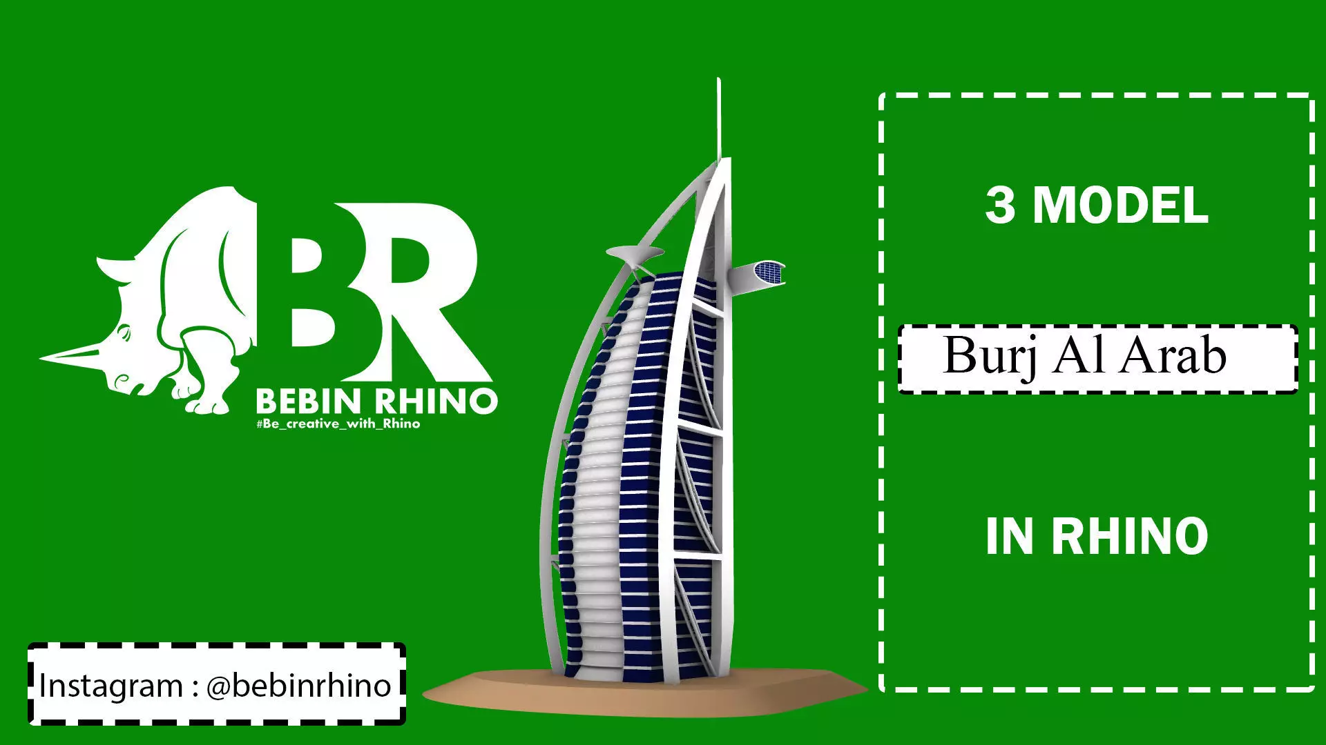 burj al arab 3D model_0