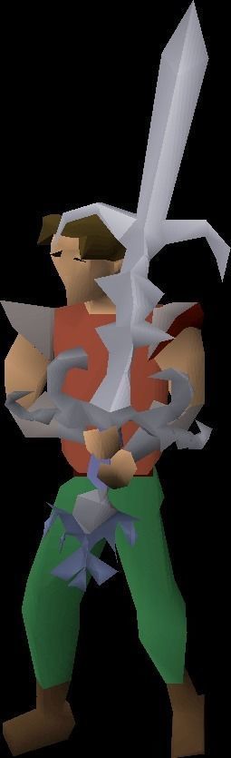 Oldschool Runescape - Life Size Armadyl Godsword 3D print model_7