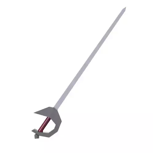Oldschool Runescape - Life Size Ghrazi Rapier 3D print model