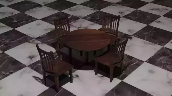 Table and Chairs