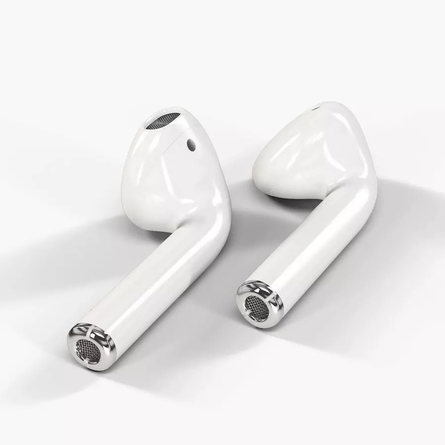 Airpods pair of earphones 3D print model_0