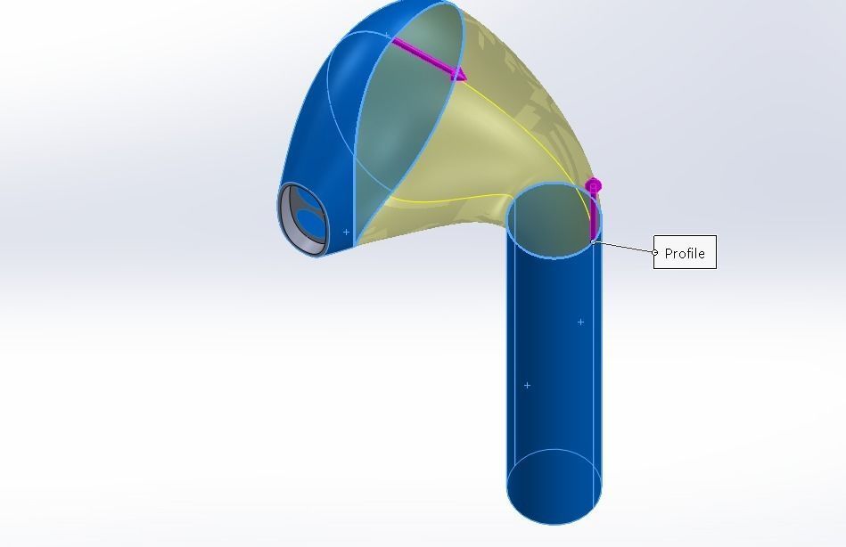 Airpods pair of earphones 3D print model_7