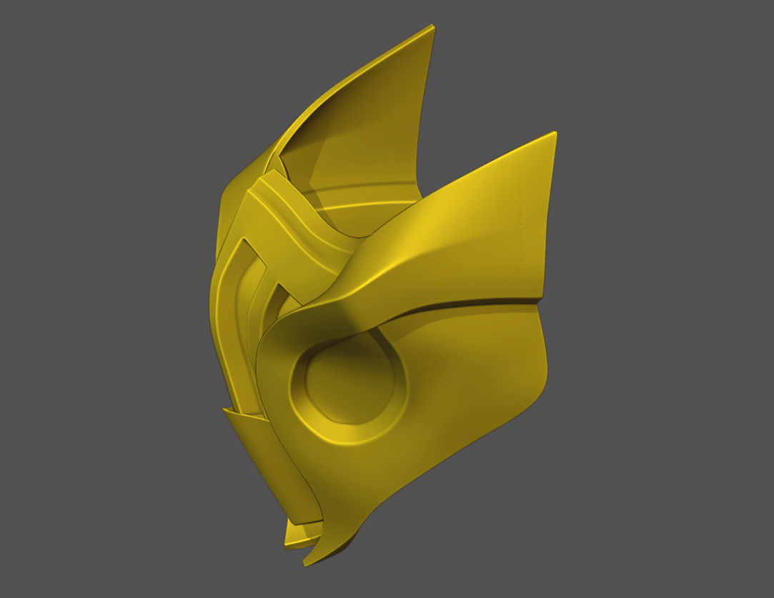 Scorpion Mask V2 - MK 11 3D print model  3D print model_2