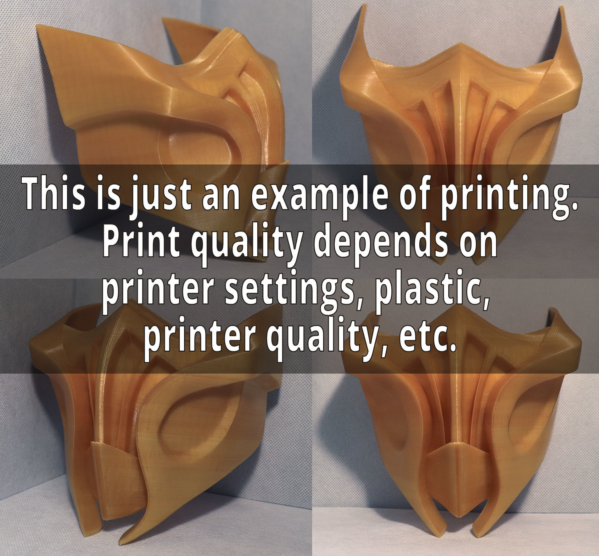 Scorpion Mask V2 - MK 11 3D print model  3D print model_6