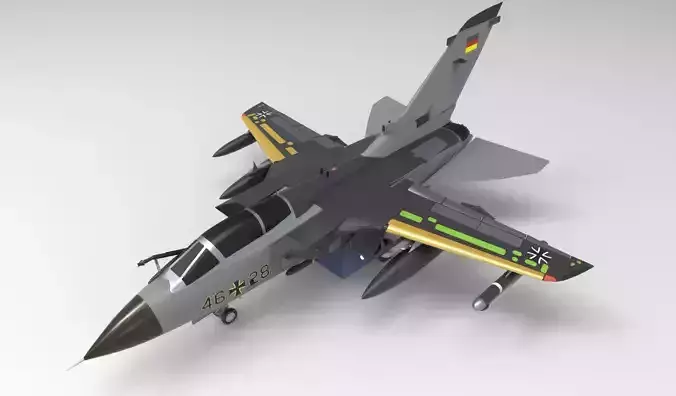 Belgium jet  3D model