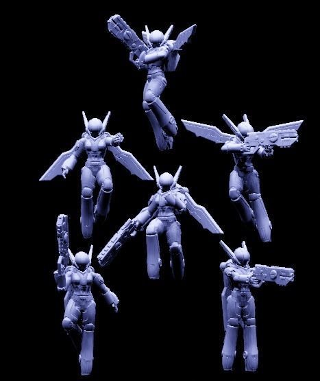 2pi Vectors 3D print model_15