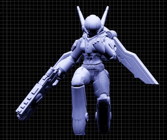 2pi Vectors 3D print model_21