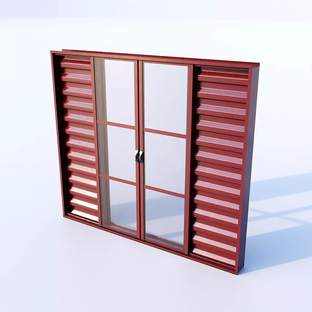 window 01 3D model_0