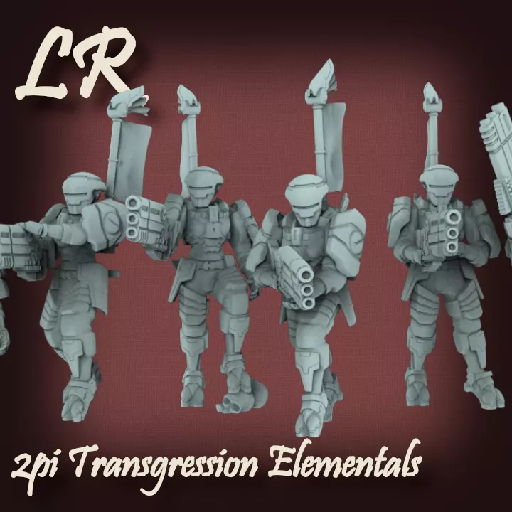2pi Transgression Elementals 3D print model_0