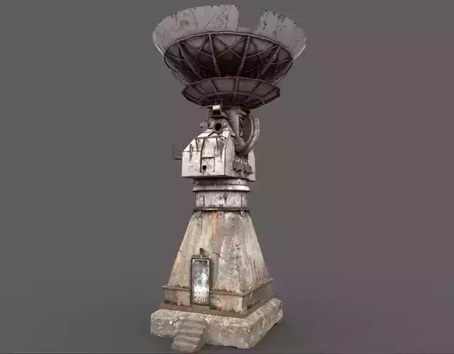 Old Radar Satellite Dish