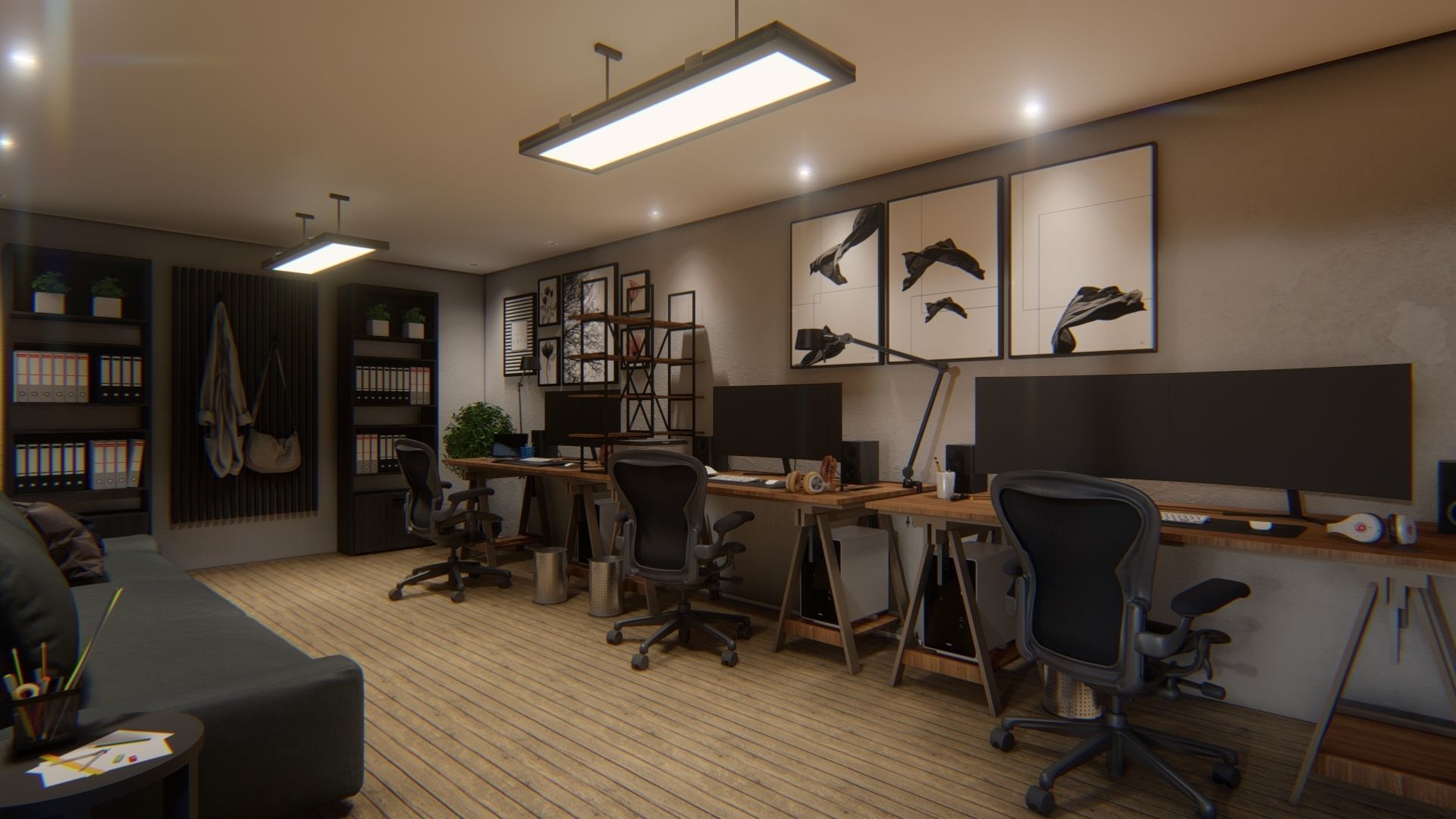 GARDEN ROOM 02 - GARDEN OFFICE 02 - Sketchup Lumion 3D model_2