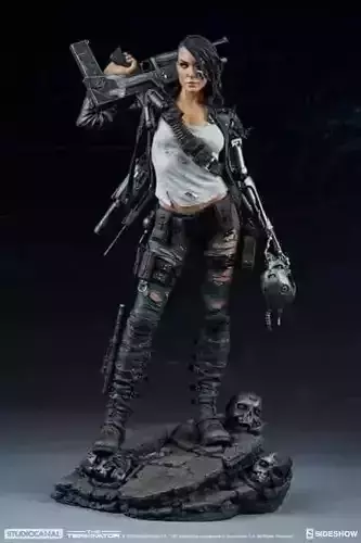 girl terminator  3D print model