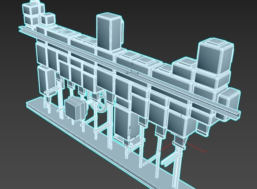 Old Fusebox 3D model_8