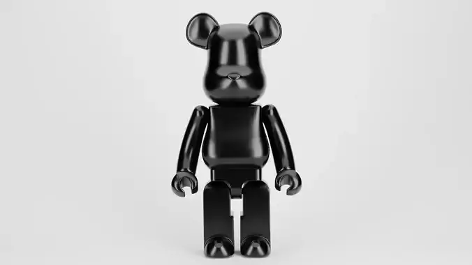 Bearbrick 3d model figure