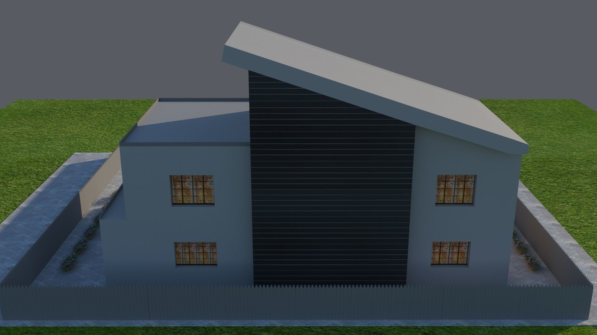 Arch Viz Modern 3D model_4