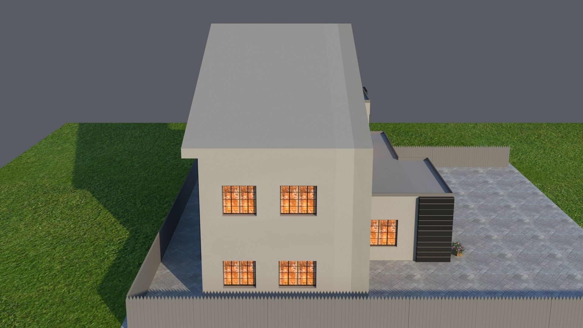 Arch Viz Modern 3D model_6