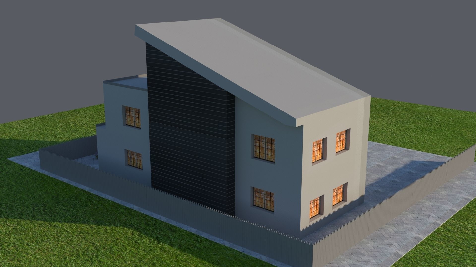 Arch Viz Modern 3D model_5