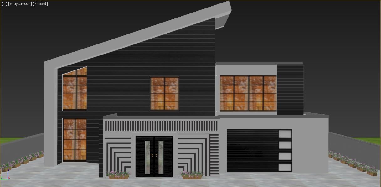 Arch Viz Modern 3D model_10