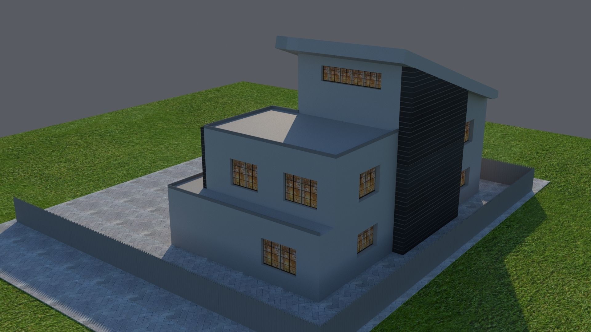 Arch Viz Modern 3D model_3