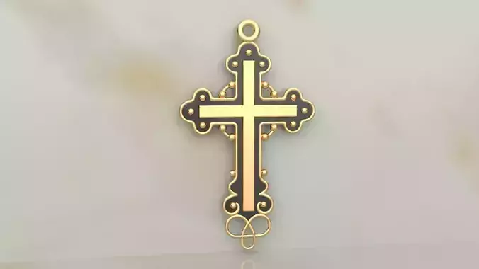 Cross Patterned Model 2