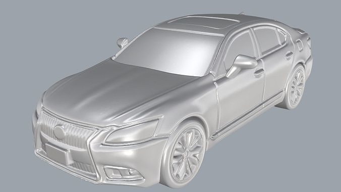 Car Sedan LEXUS LS 3D print model