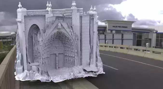 Cathedral Gate entrance epic