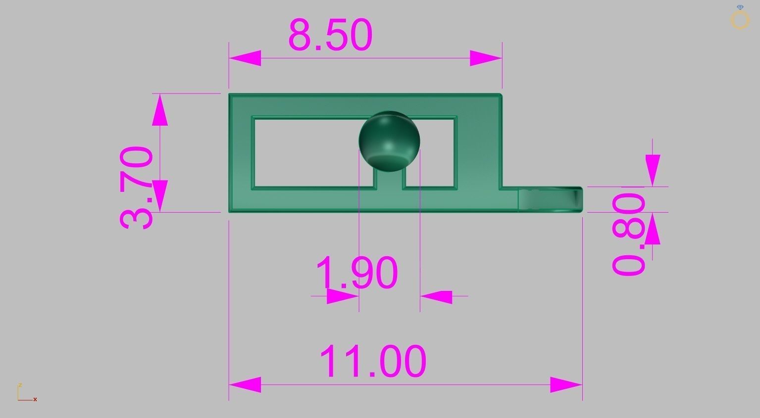 Box and Tongue Closure free 3D model 3D printable CGTrader