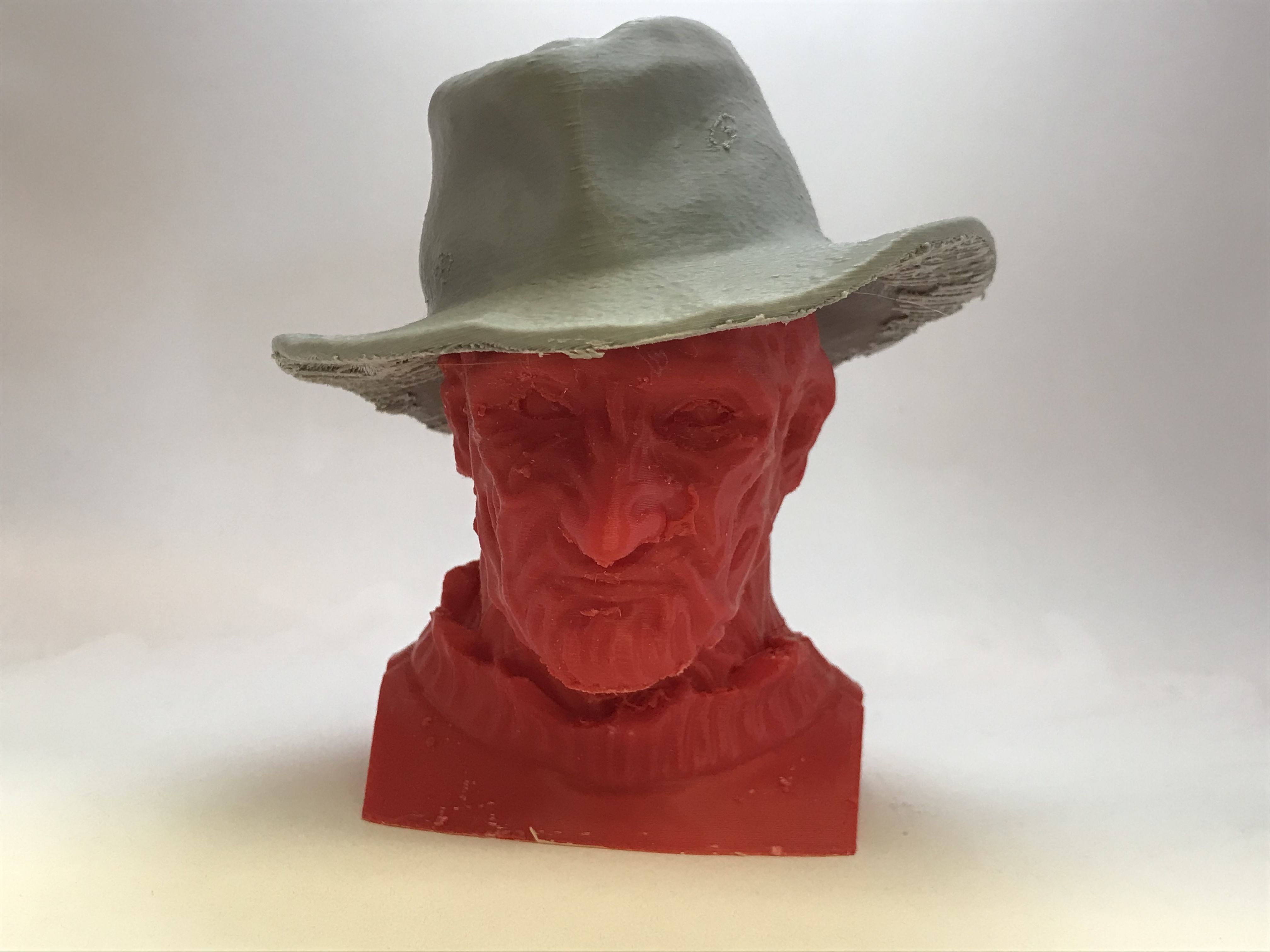 Freddy Krueger Bust 3D print model_1
