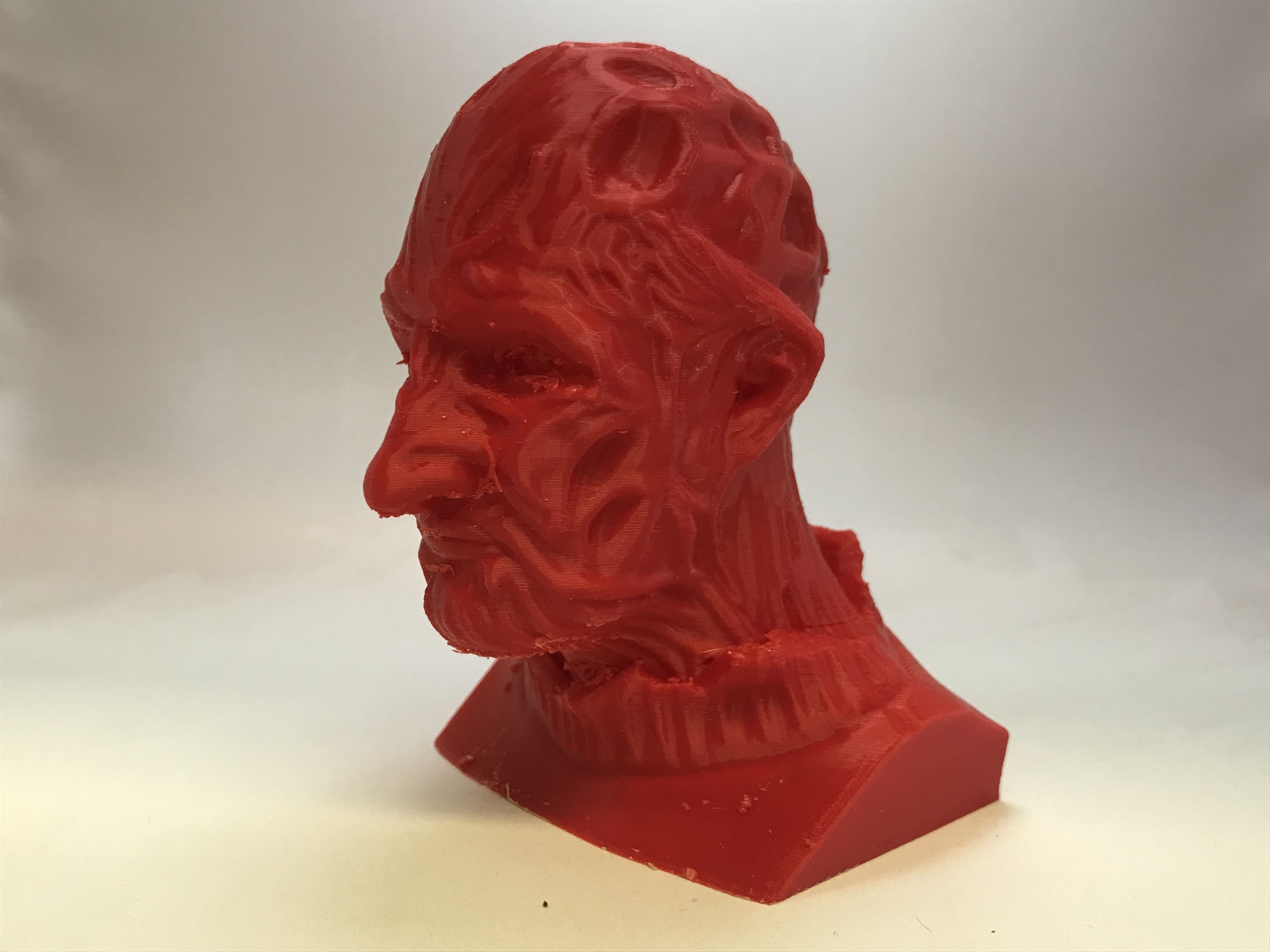 Freddy Krueger Bust 3D print model_10