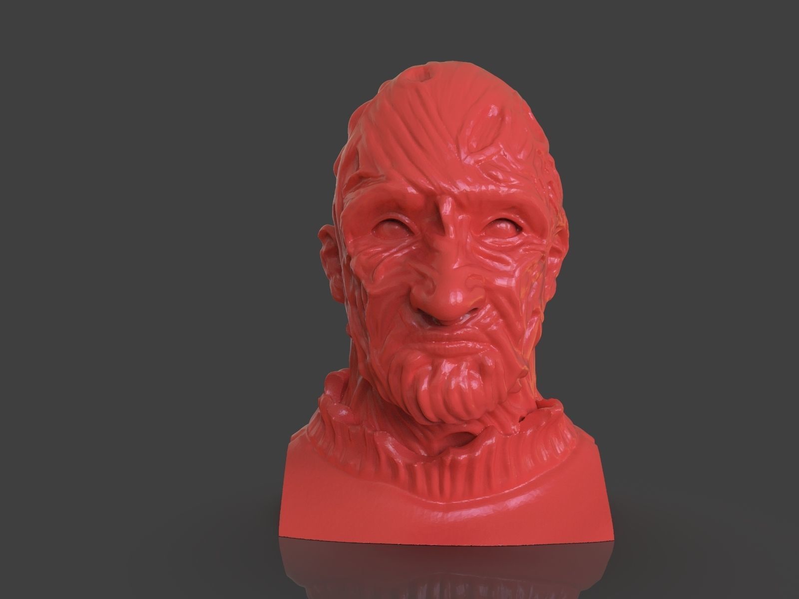 Freddy Krueger Bust 3D print model_34