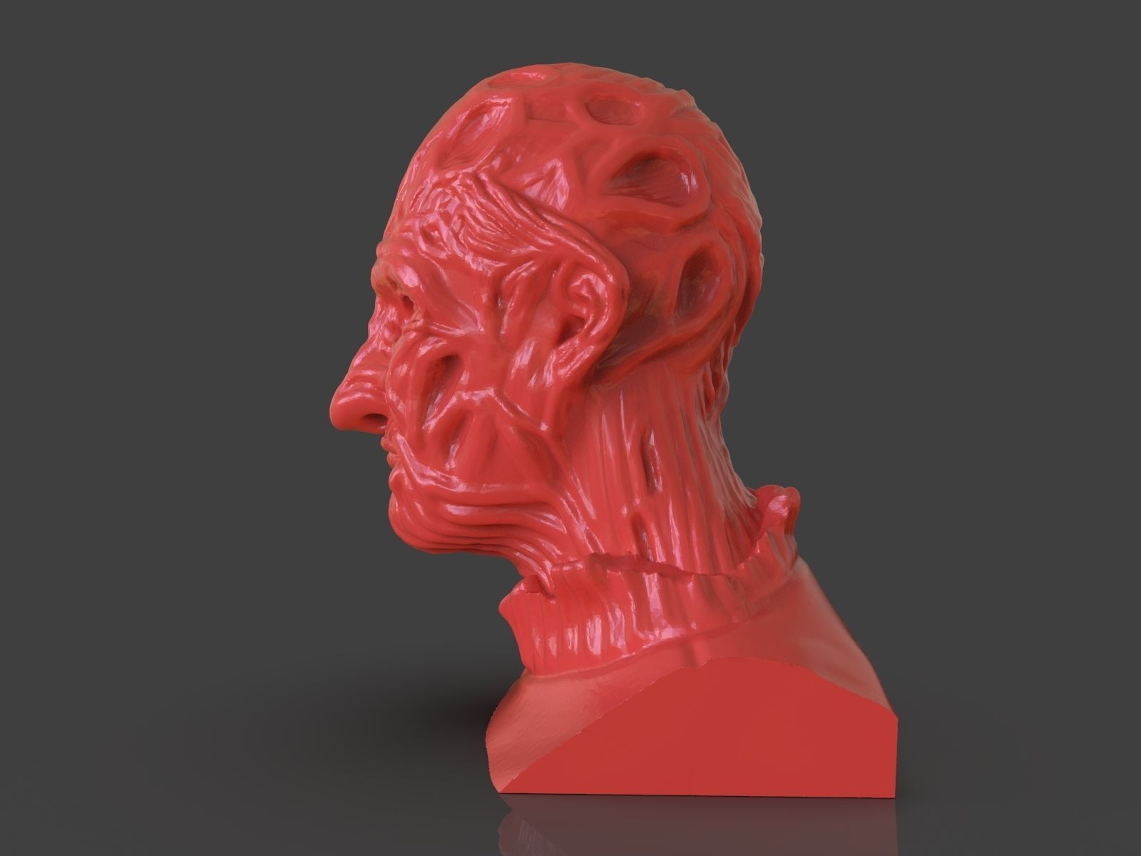 Freddy Krueger Bust 3D print model_37