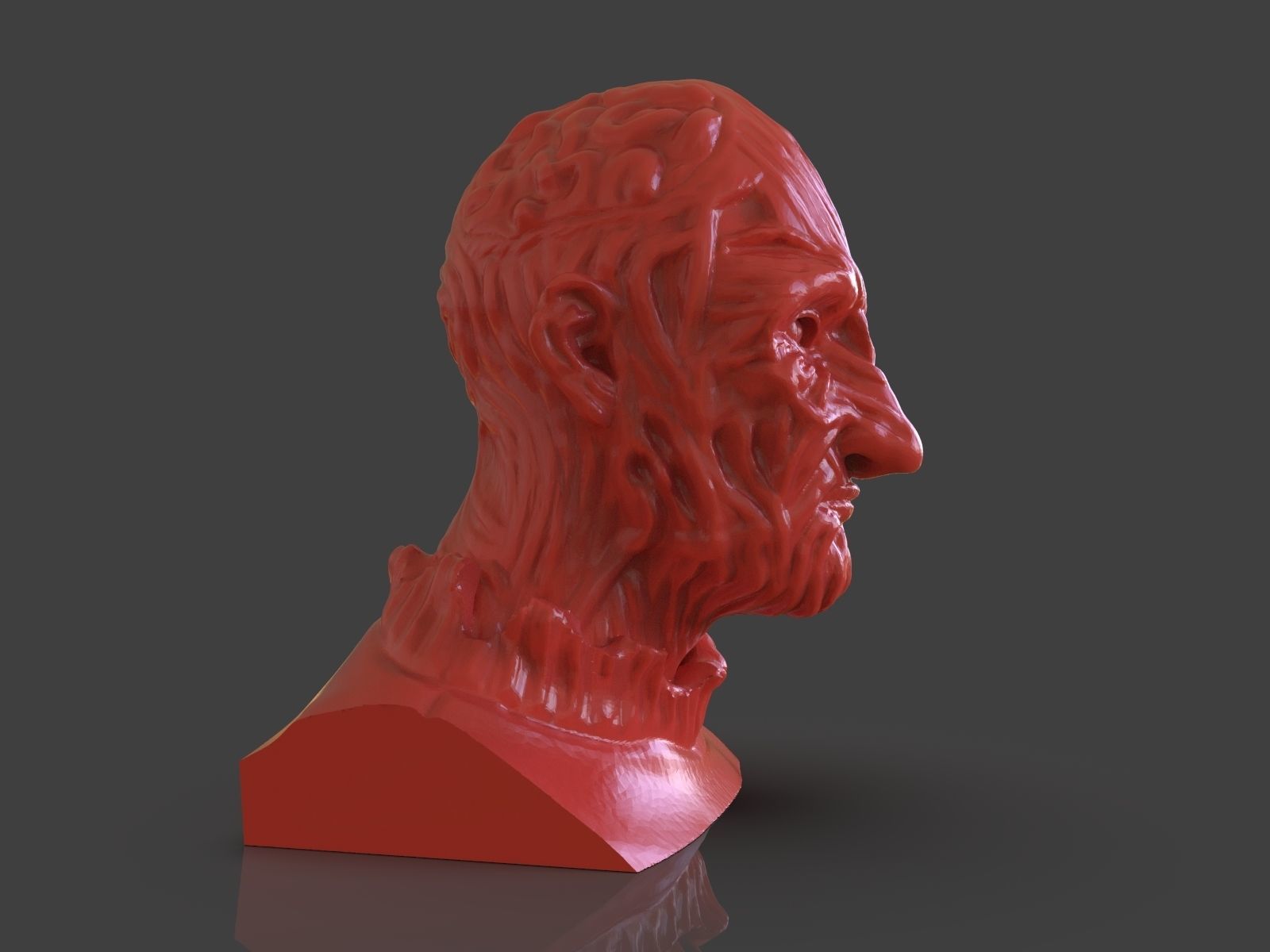 Freddy Krueger Bust 3D print model_41