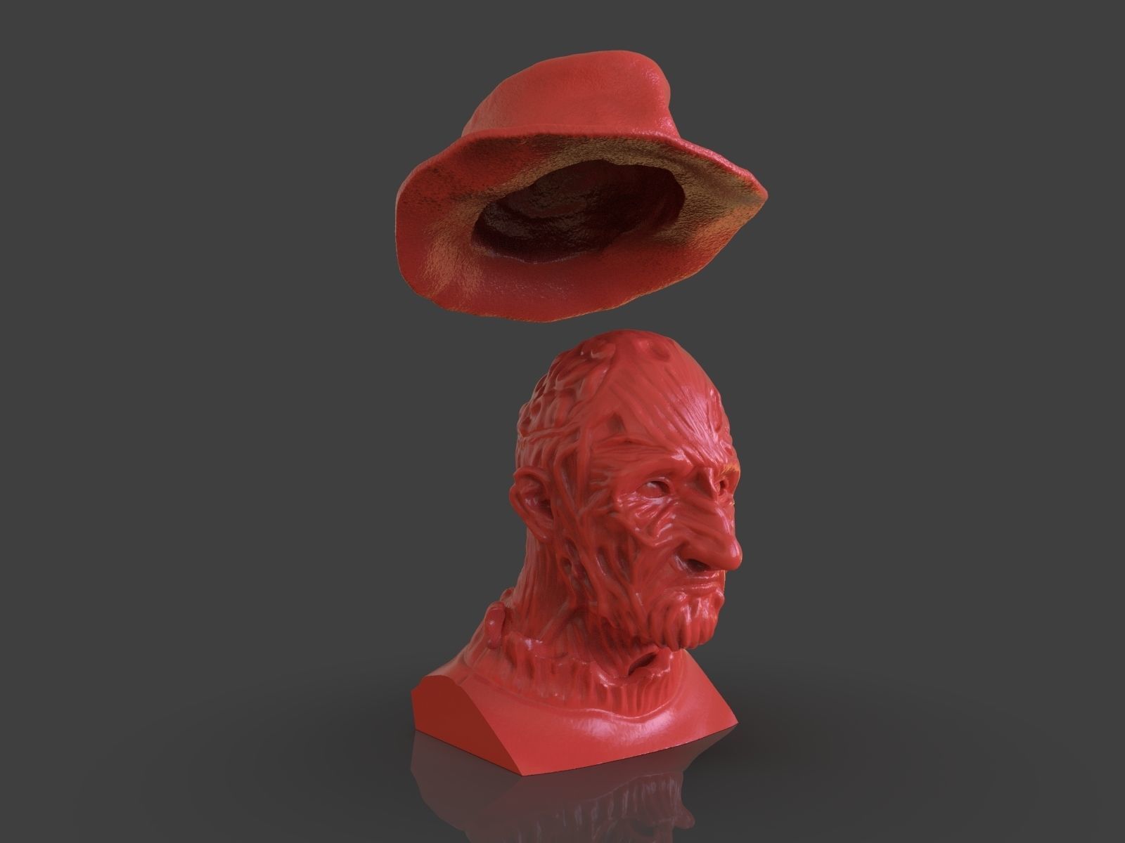 Freddy Krueger Bust 3D print model_33