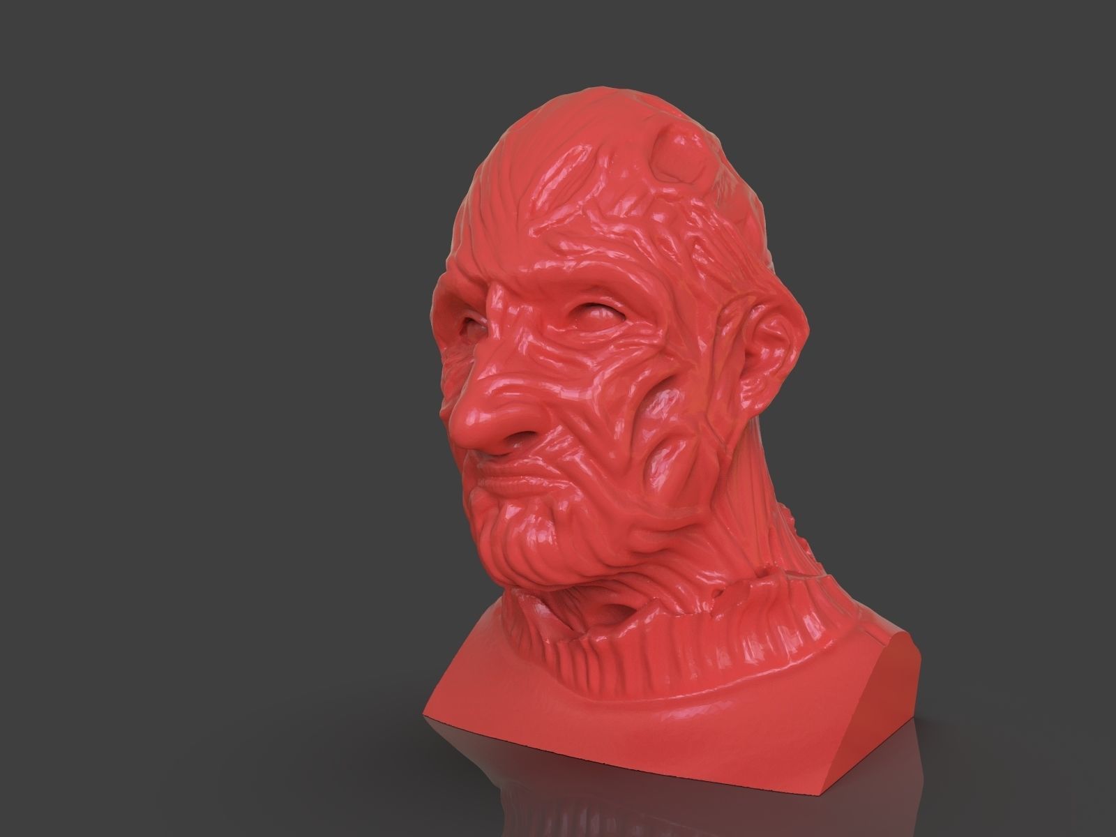 Freddy Krueger Bust 3D print model_35