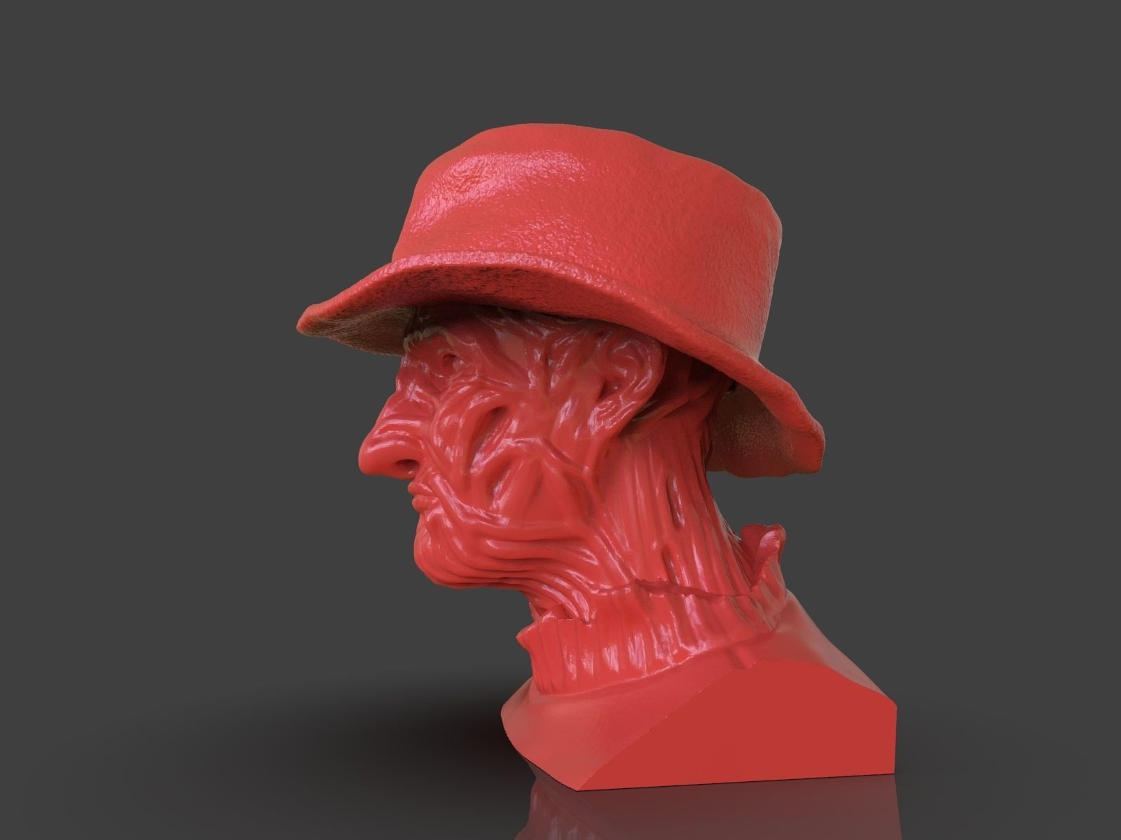 Freddy Krueger Bust 3D print model_19