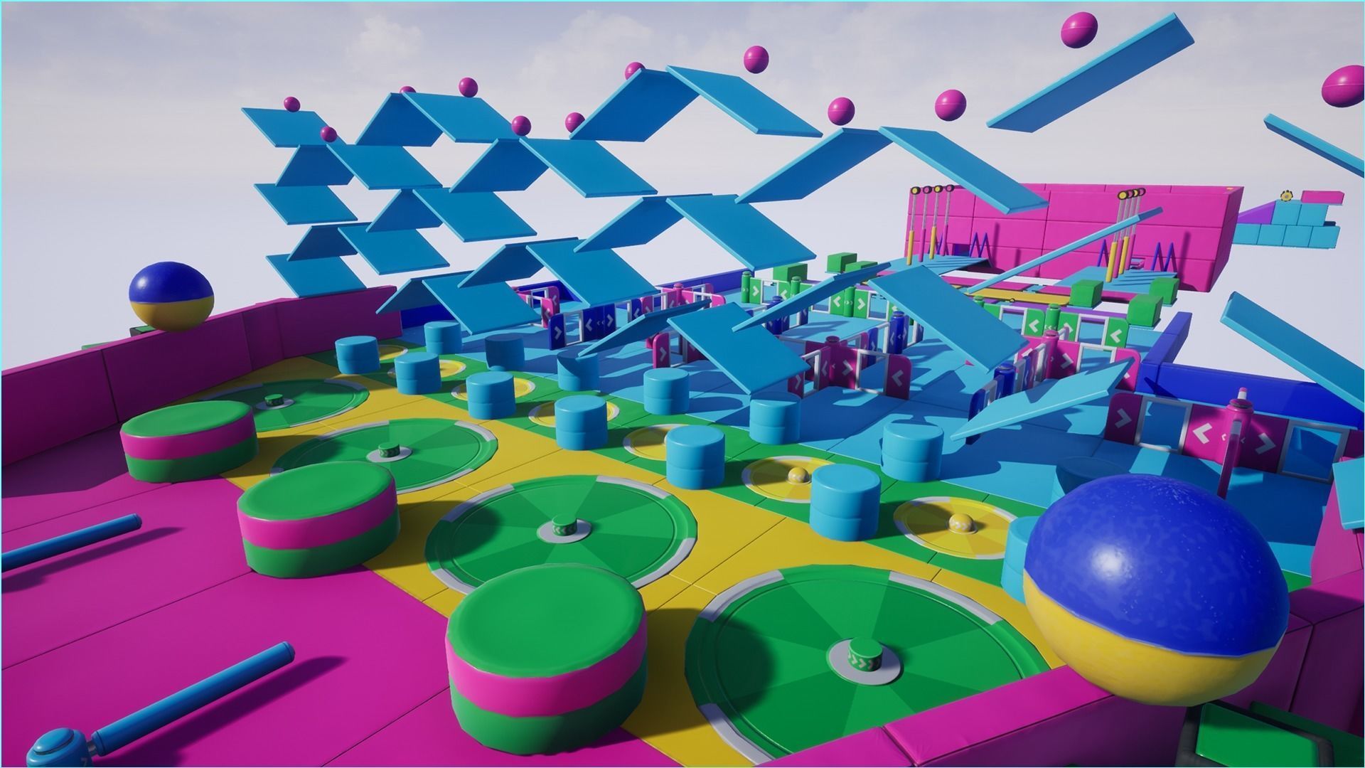 Game Show Asset Pack Low-poly 3D model_2