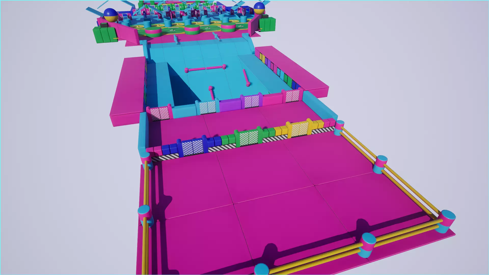 Game Show Asset Pack Low-poly 3D model_0