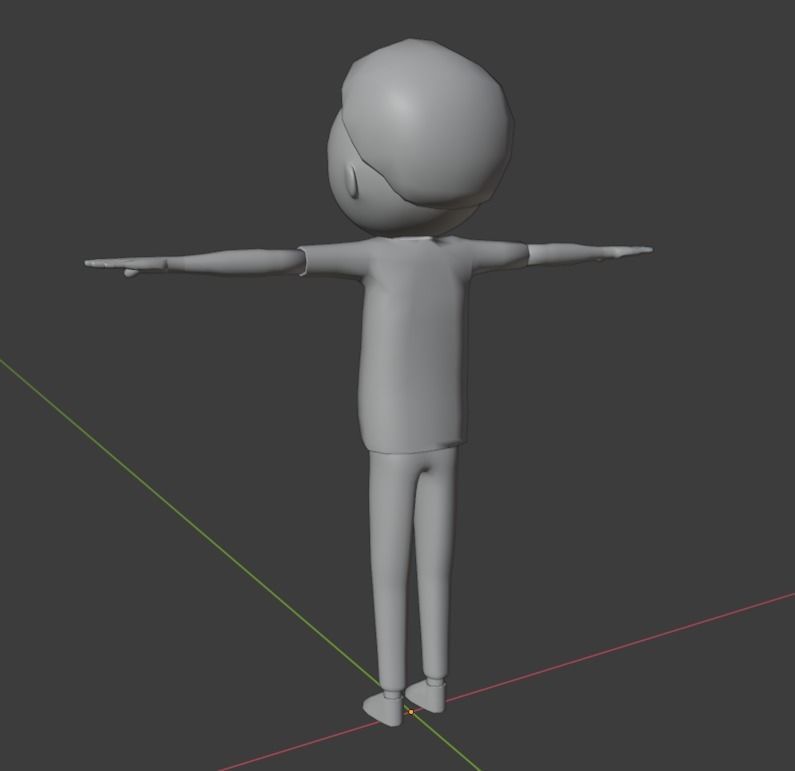 Morty Low-poly 3D model_7