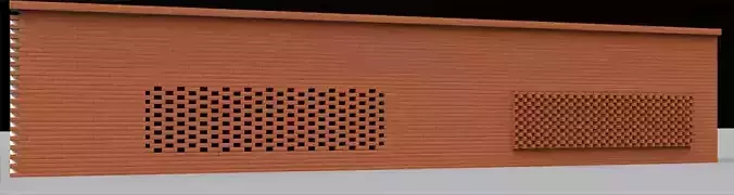 decorative brick wall